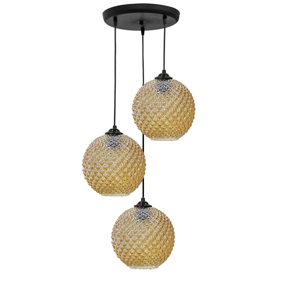 Φωτογραφία προϊόντος: Heronia GL-5010 PENDEL 3/L BL-MELI BALL ΚΡΕΜΑΣΤΟ