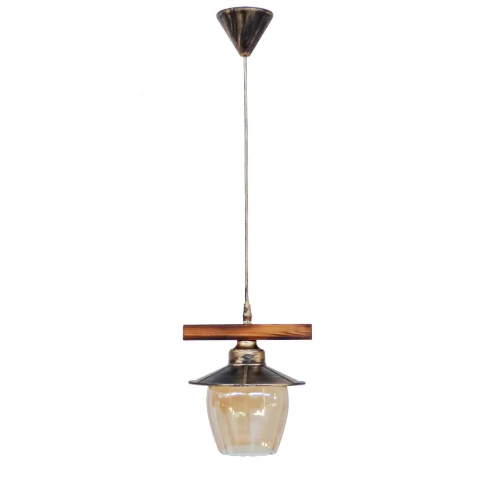 Φωτογραφία προϊόντος: Heronia R-98CABLE WOOD 1/L BRONZE ΚΡΕΜΑΣΤΟ ΞΥΛ.ΓΥΑΛΙ ΜΕΛΙ ΜΕ ΤΑΜΠΛΑ