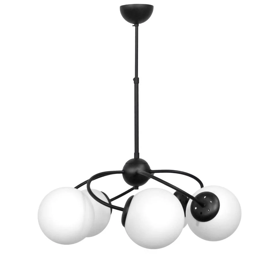 Φωτογραφία προϊόντος: Heronia TOP/5L BLACK-WHITE ΠΟΛΥΦΩΤΟ Ε/27 ΜΕ ΜΠΑΛΛΕΣ