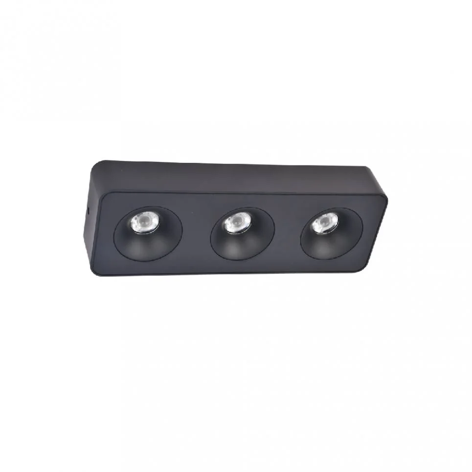 Φωτογραφία προϊόντος: Inlight Downlight Mounted σποτ 3*8W 3CCT σε μαύρη απόχρωση (X00280B)