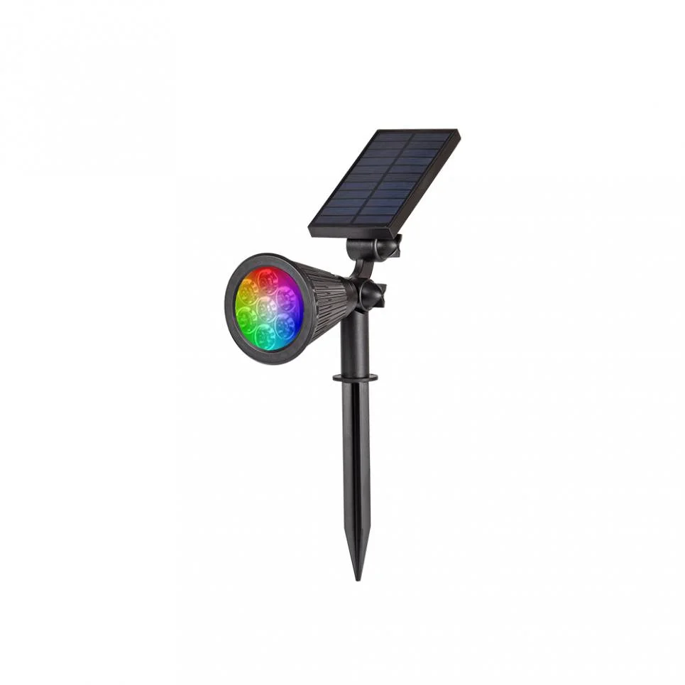 Φωτογραφία προϊόντος: InLight it-Lighting Amistad-LED 2W RGB Solar Spike Light in Black Color (80204910S)