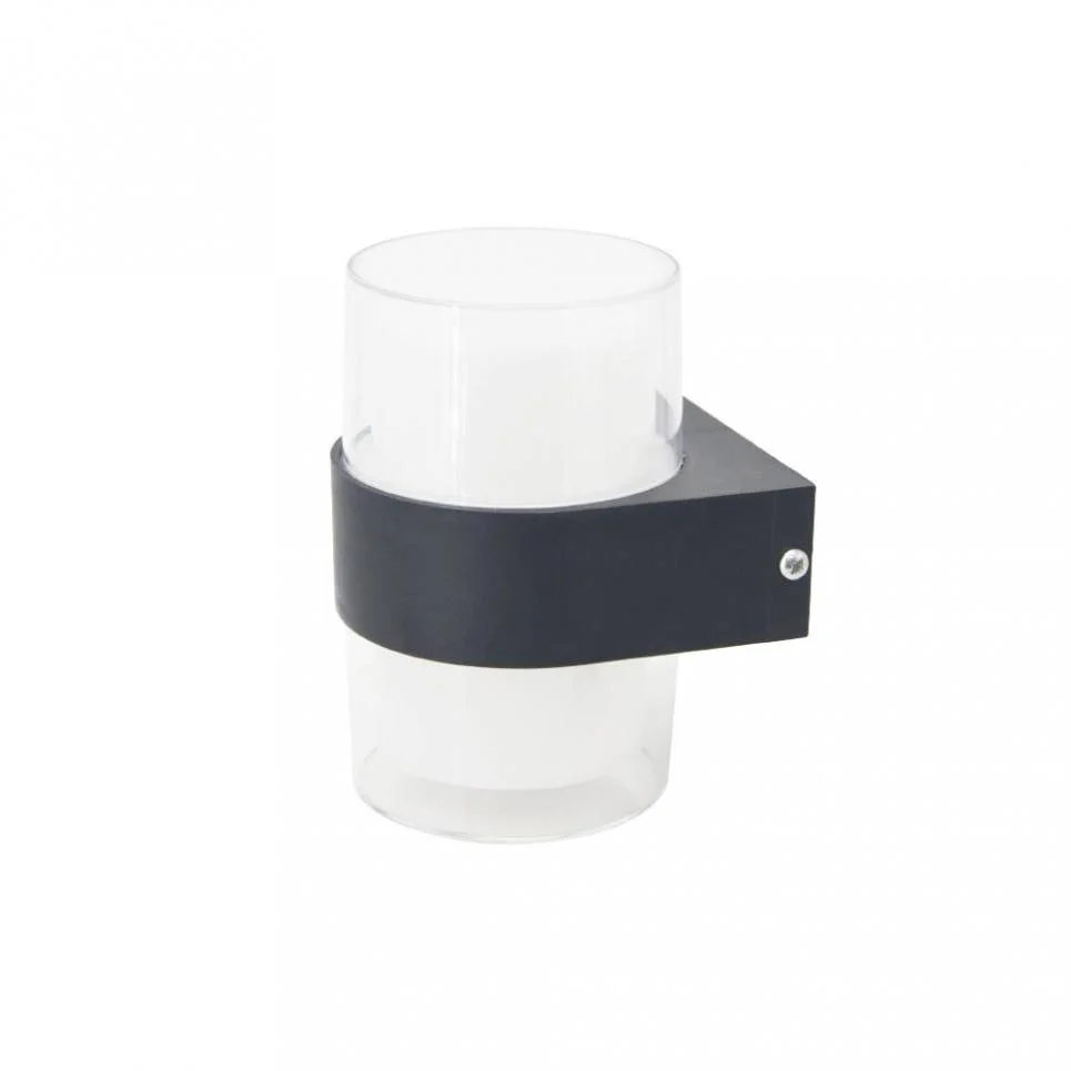 Φωτογραφία προϊόντος: InLight it-Lighting Athabasca LED 8W 3000K Outdoor Wall Lamp Anthracite D:10,5cmx13,5cm (80203241)
