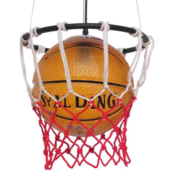 Φωτογραφία προϊόντος: GLOBOSTAR® NBA 01027 Μοντέρνο Κρεμαστό Φωτιστικό Οροφής με Ντουί 1 x E27 AC 220-240V IP20 - Πορτοκαλί & Κόκκινο - Μ32 x Π32 x Υ58cm
