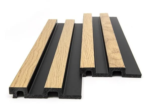 Φωτογραφία προϊόντος: PS PANEL ΜΕ 3D ΠΗΧΑΚΙΑ F4 RESIDENCE 21/122 mm NAT.OAK/BLACK NewPlan