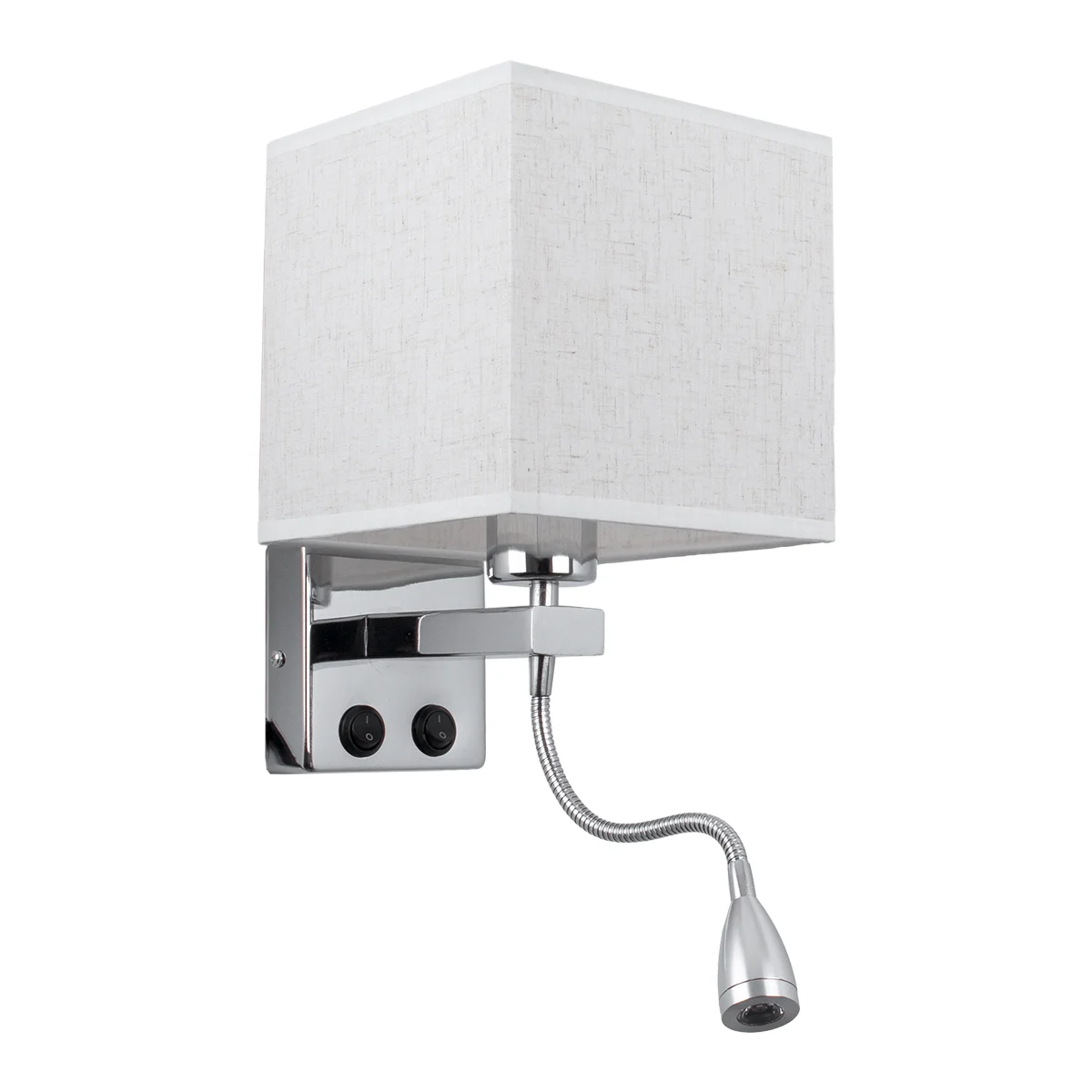 Φωτογραφία προϊόντος: GLOBOSTAR® ELEGANT 01495 Μοντέρνο Φωτιστικό Τοίχου - Απλίκα Ξενοδοχείου Reading Light με Ντουί 1 x E27 LED 3W 360lm 36° AC 220-240V IP20 Θερμό Λευκό 2700K - Bridgelux COB Chip - Χρ