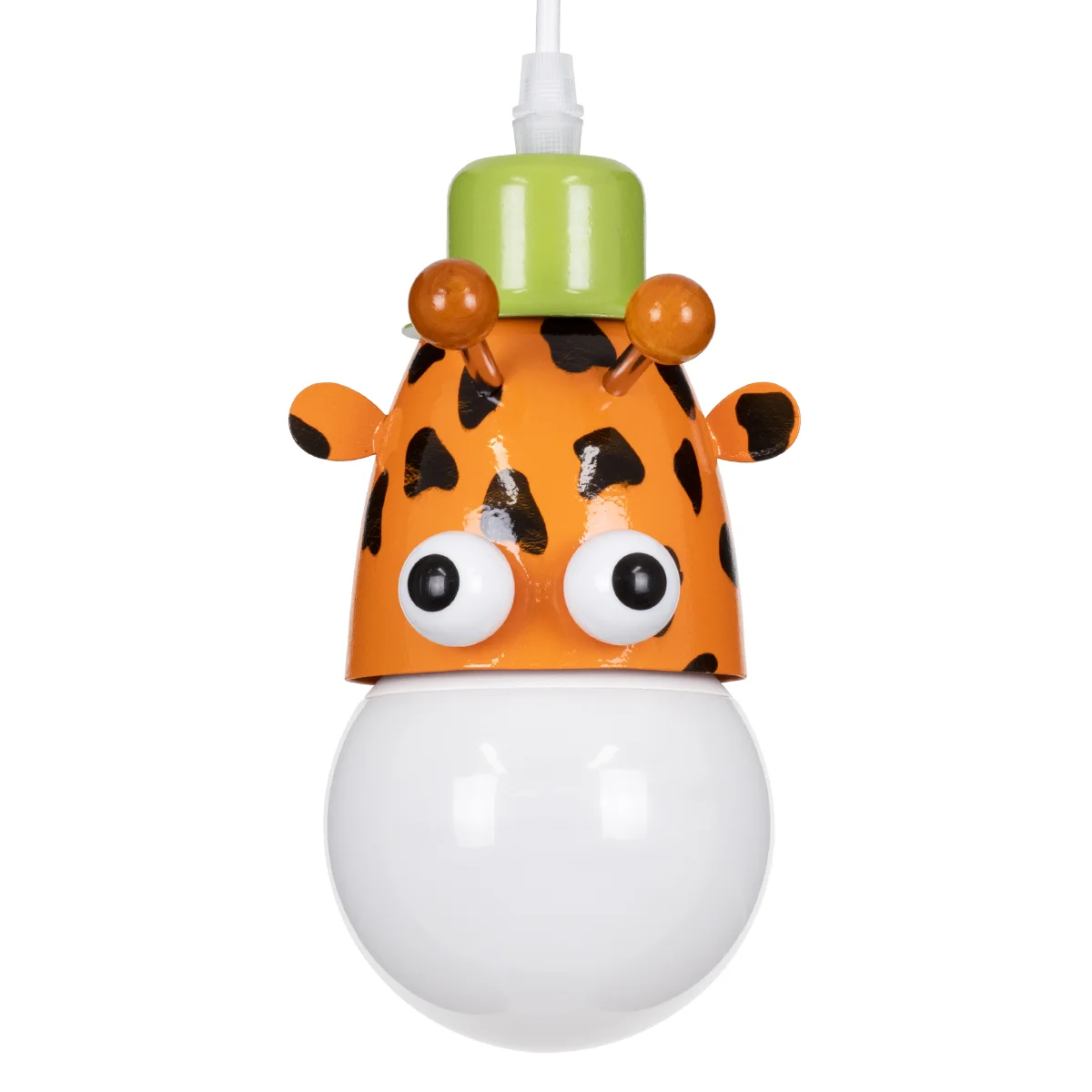 Φωτογραφία προϊόντος: GLOBOSTAR® GIRAFFE 00638 Παιδικό Κρεμαστό Φωτιστικό Οροφής με Ντουί 1 x E27 AC 220-240V IP20 - Πολύχρωμο - Μ12 x Π10.5 x Υ13.5cm