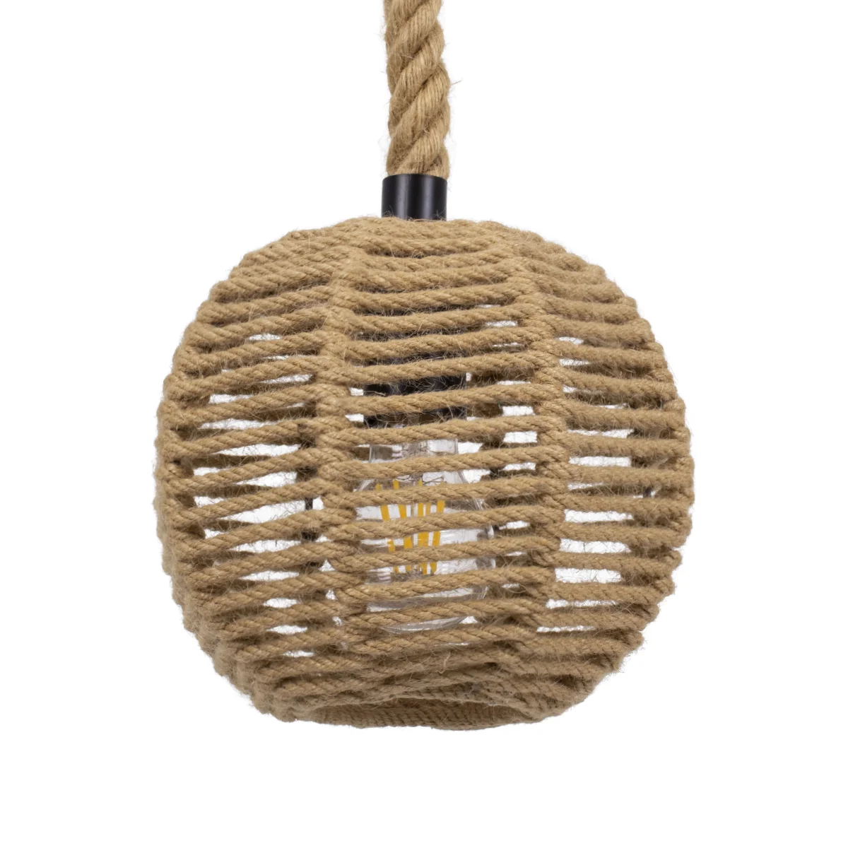 Φωτογραφία προϊόντος: GLOBOSTAR® MANDALA 00730 Boho Κρεμαστό Φωτιστικό Οροφής με Ντουί 1 x E27 AC 220-240V IP20 - Μπεζ - Μ20 x Π20 x Υ20cm