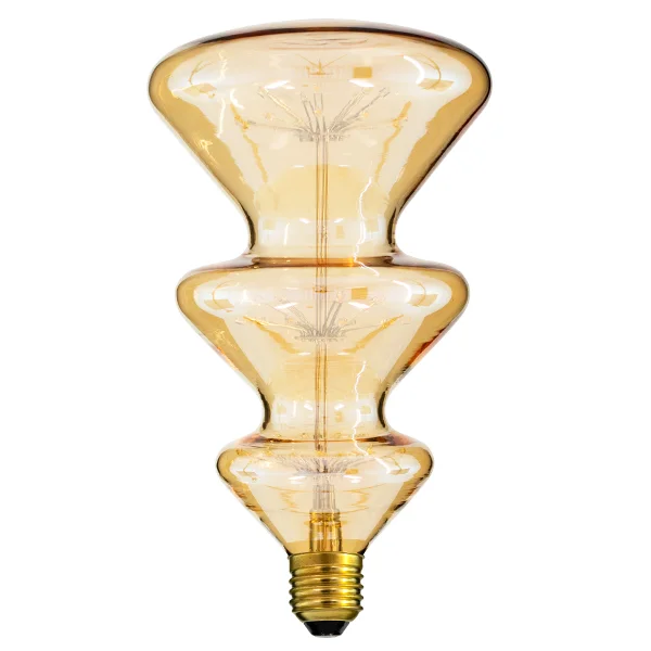 Φωτογραφία προϊόντος: GLOBOSTAR® DECOTREE 99215 Λάμπα E27 CM115 LED 4W 400lm 360° AC 220-240V IP20 Ultra Θερμό Λευκό 2200K - Diode HP Filament Chip - Μελί - Μ12.1 x Π12.1 x Υ22cm - 3 Χρόνια Εγγύηση