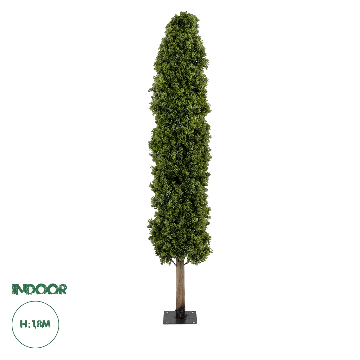Φωτογραφία προϊόντος: GloboStar® Artificial Garden BUXUS 20157 Τεχνητό Διακοσμητικό Φυτό Πυξός Υ180cm