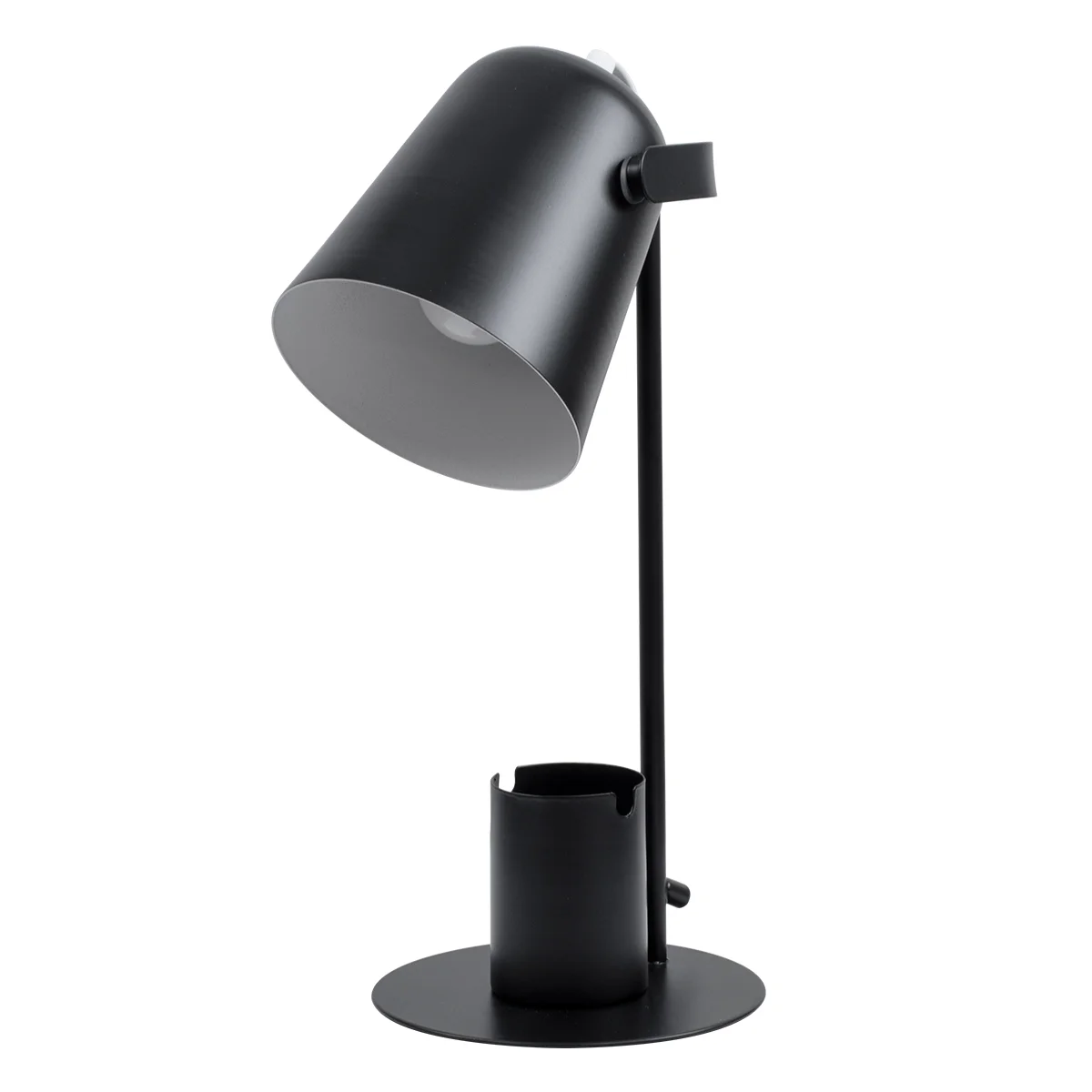 Φωτογραφία προϊόντος: GLOBOSTAR® PENCASE 61563 Μοντέρνο Επιτραπέζιο Φωτιστικό Πορτατίφ με Ντουί 1 x E27 AC 220-240V IP20 - Μαύρο - Μ12 x Π15 x Υ38cm