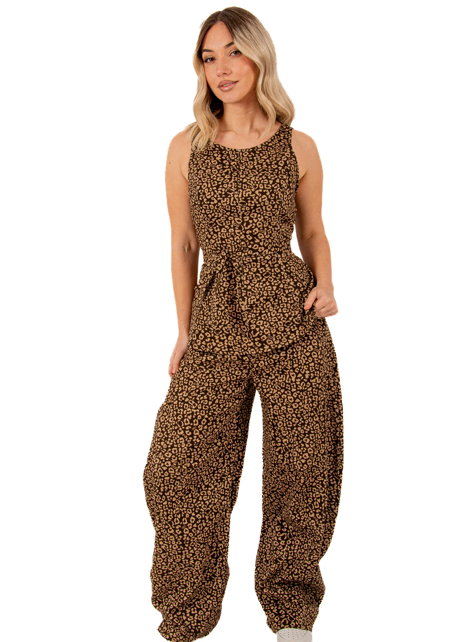 Φωτογραφία προϊόντος: Ellen Denim Leopard Σετ Animal Print