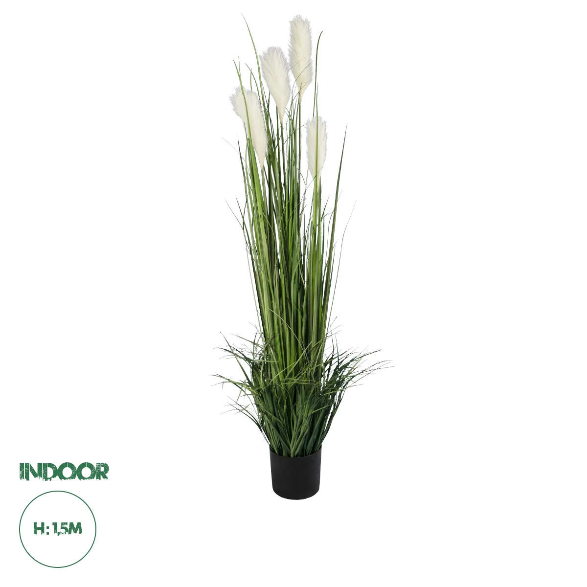 Φωτογραφία προϊόντος: GloboStar® Artificial Garden PAMPAS GRASS 20106 Τεχνητό Διακοσμητικό Φυτό Γρασίδι της Πάμπας Υ150cm