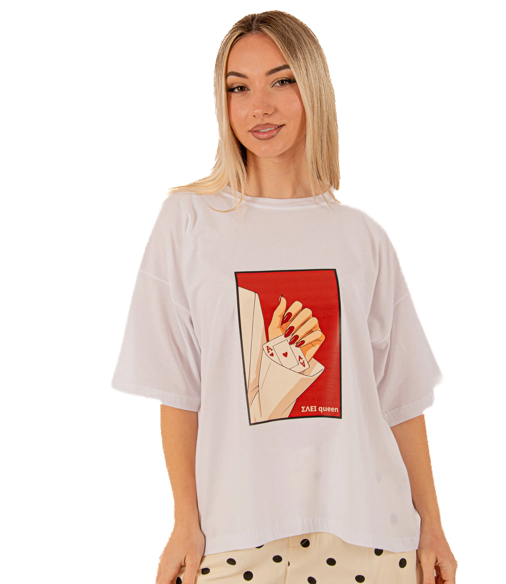 Φωτογραφία προϊόντος: Ellen T-shirt Σλέϊ Λευκό Λευκό