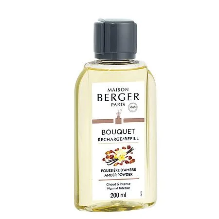 Φωτογραφία προϊόντος: Maison Berger Paris Bouquet Refill Υγρό Αναπλήρωσης για Δοχείο Αρωματισμού Χώρου Poussier d Amder 200ml