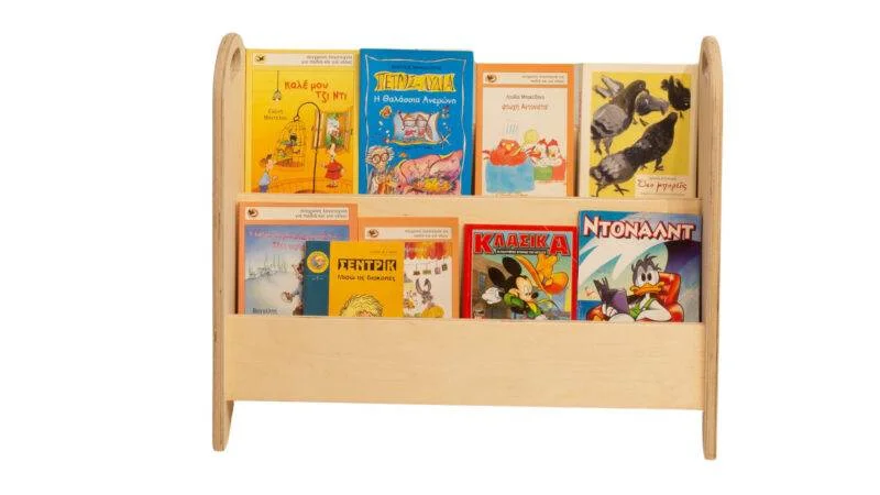 Φωτογραφία προϊόντος: Woodengoods Βιβλιοθήκη Montessori για μικρά παιδιά 60x46cm