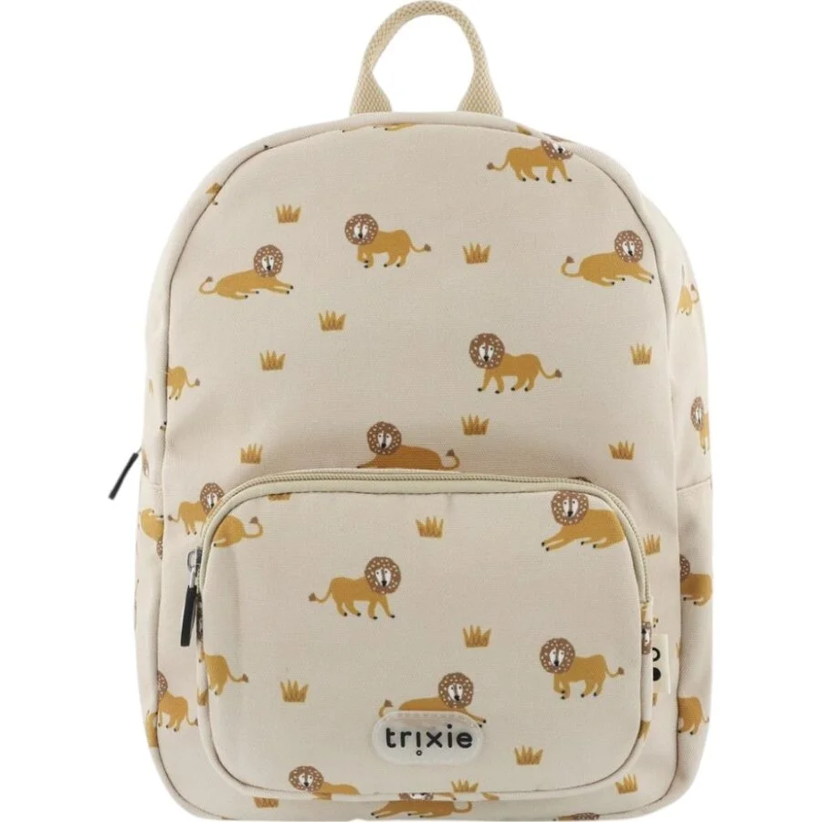 Φωτογραφία προϊόντος: Μπεζ, Backpack Print - Lively Lion, Παιδικό σακίδιο πλάτης - Trixie