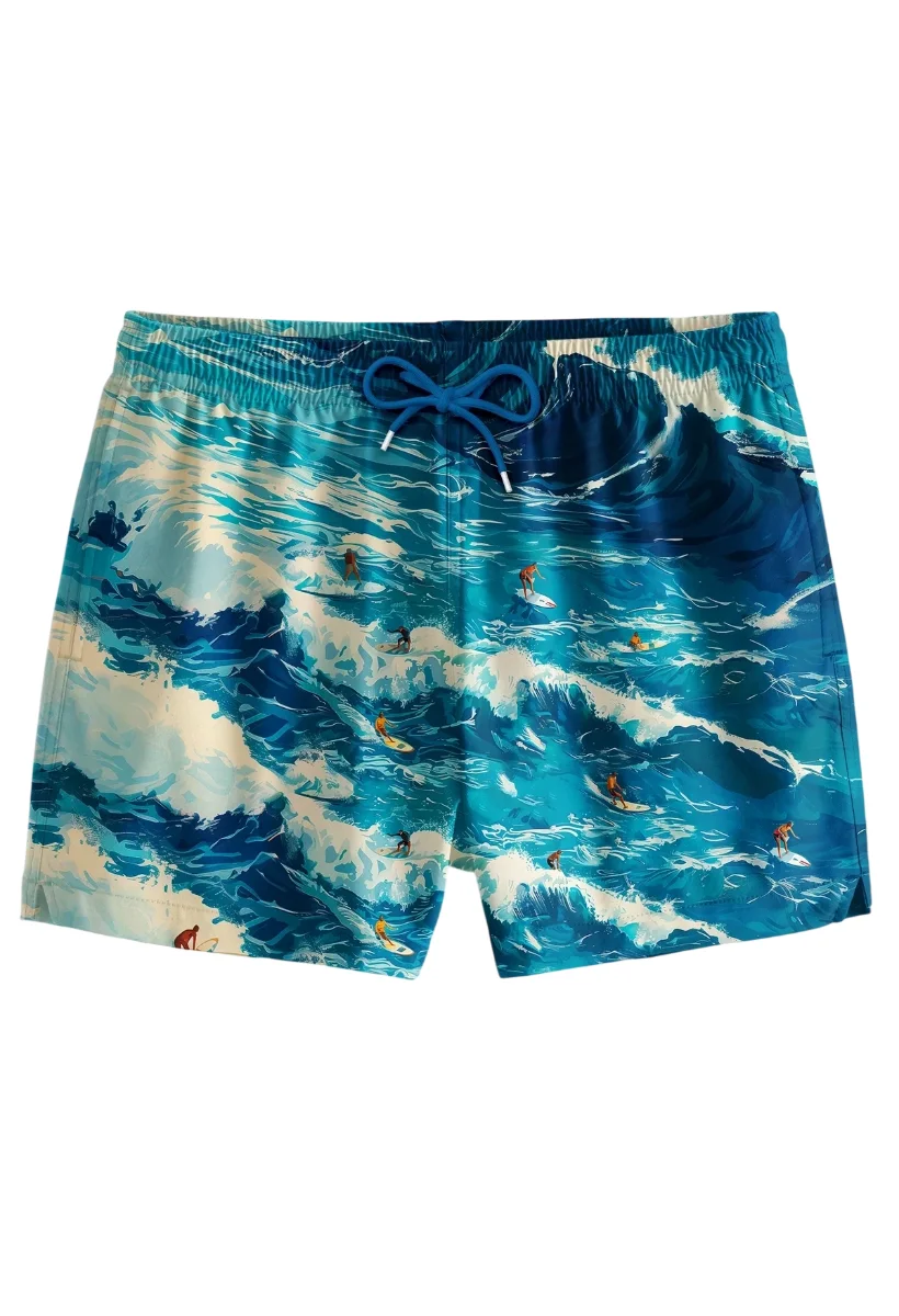 Φωτογραφία προϊόντος: CHANGE INTO COLOURS ΑΝΔΡΙΚΟ ΜΑΓΙΟ CHANGE INTO COLOURS SURFERS ΜΠΛΕ
