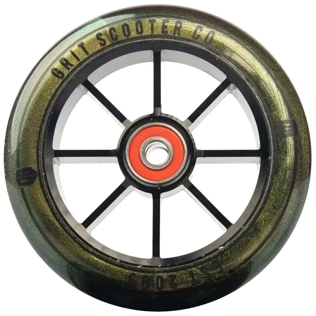Φωτογραφία προϊόντος: GRIT SCOOTERS GRIT Alloy Wheel 110 - Black/Gold