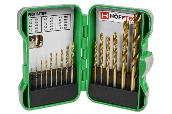 Φωτογραφία προϊόντος: OEM Drill set 15 pieces HSS hardcase