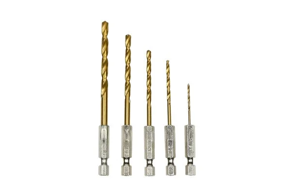 Φωτογραφία προϊόντος: OEM Drill set 5 pieces titaan 1,5/2,5/3,2/4,0/4,8 mm