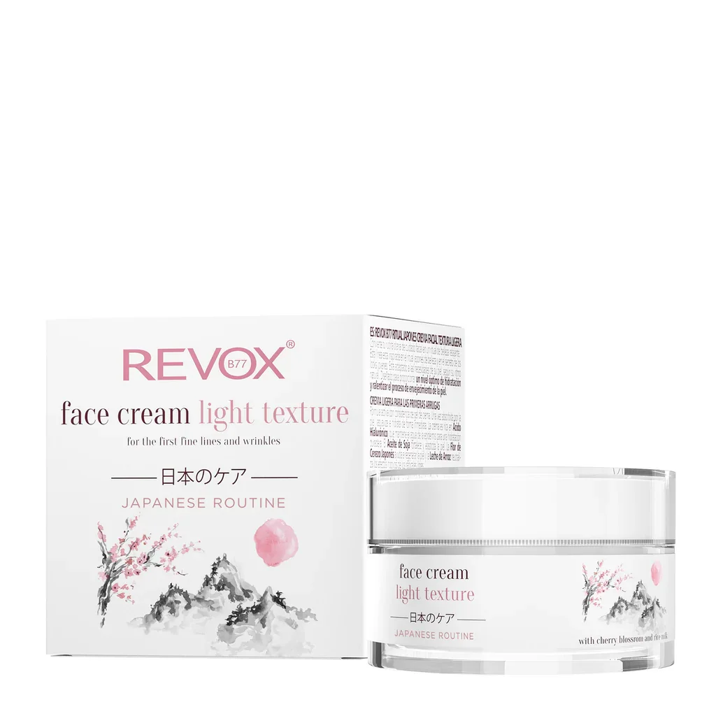 Φωτογραφία προϊόντος: Revox B77 Japanese Routine Face Cream Light Texture Κρέμα Gel Προσώπου 50ml