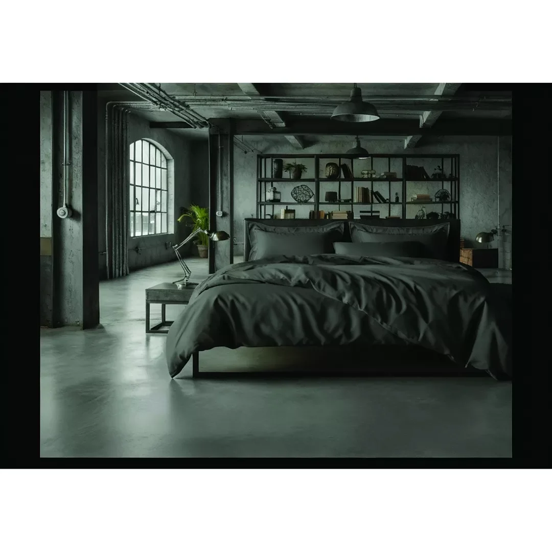 Φωτογραφία προϊόντος: Makis Tselios ΣΕΤ ΣΕΝΤ Υ/Δ ΧΛ LOFT GREY 2*240Χ270CM 2*50X70CM 100% COT/SATIN 210TC - -