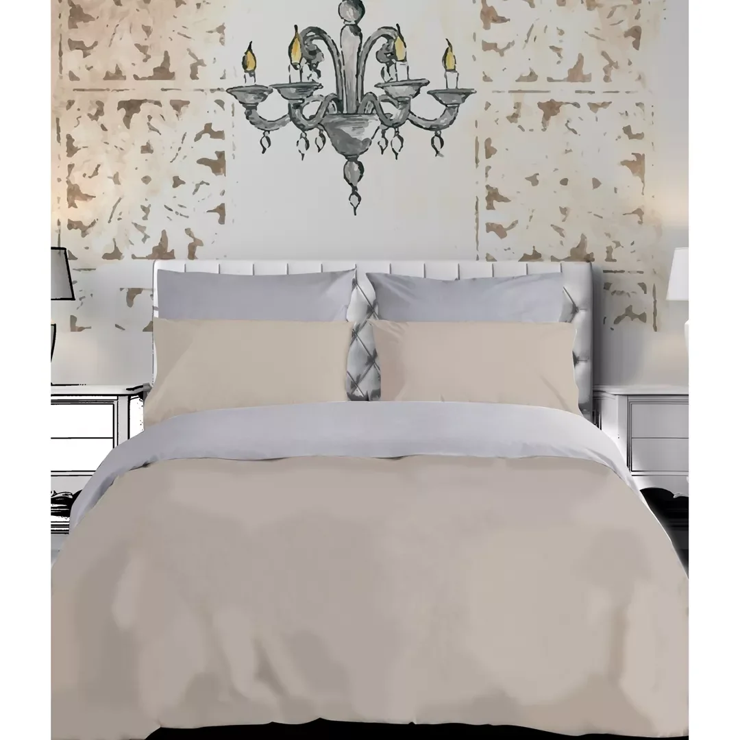 Φωτογραφία προϊόντος: Makis Tselios ΣΕΝΤONI 170X270 ΧΛ NOTE1 BEIGE 144TC 100% COTTON - -