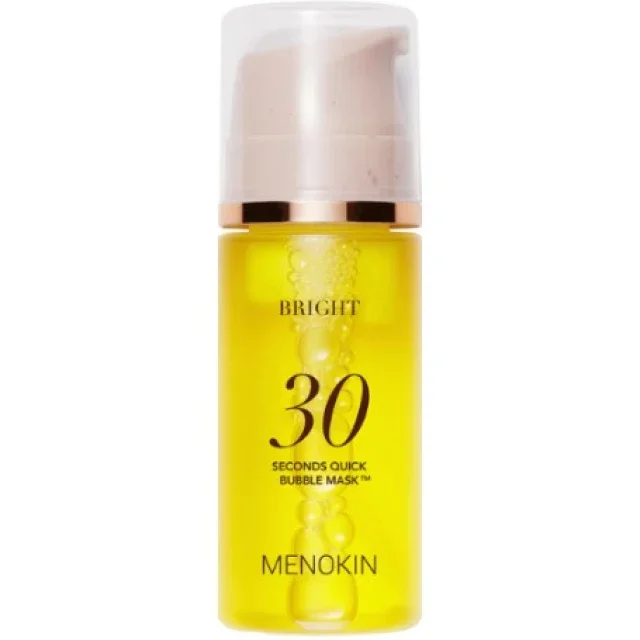 Φωτογραφία προϊόντος: Menokin - 30 Seconds Quick Bubble Mask Bright - Μάσκα Φυσαλίδων 30 Δευτερόλεπτων για Λάμψη 95ml