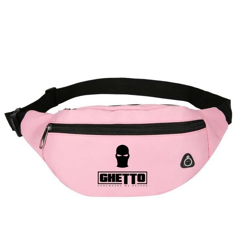 Φωτογραφία προϊόντος: Ghetto Sport Unisex Waist Travel Bag | Waterproof Crossbody Belt Bag Άλλο/Πολύχρωμο