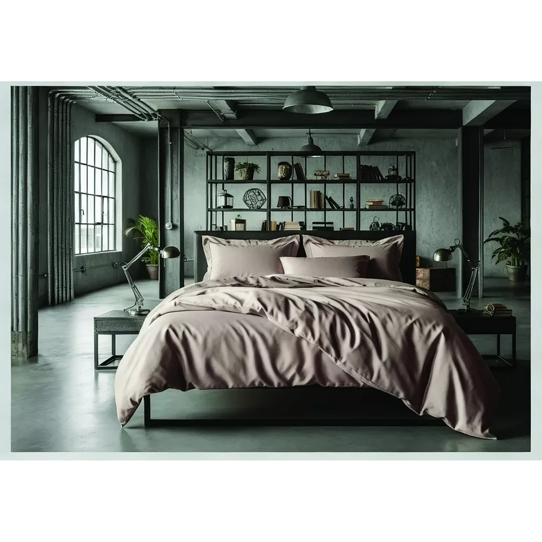 Φωτογραφία προϊόντος: Makis Tselios ΣΕΤ ΣΕΝΤ KING ΧΛ LOFT BEIGE 2*270Χ290CM 2*50X70CM 100% COT/SATIN 210TC - -
