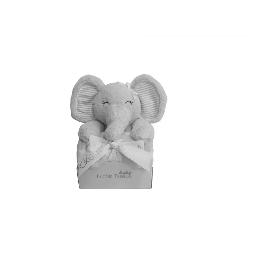Φωτογραφία προϊόντος: Makis Tselios ELEPHANT GREY ΔΙΑΚΟΣΜΗΤΙΚΟ ΚΟΥΚΛΑΚΙ ΜΕ ΚΟΥΒΕΡΤΑ - -