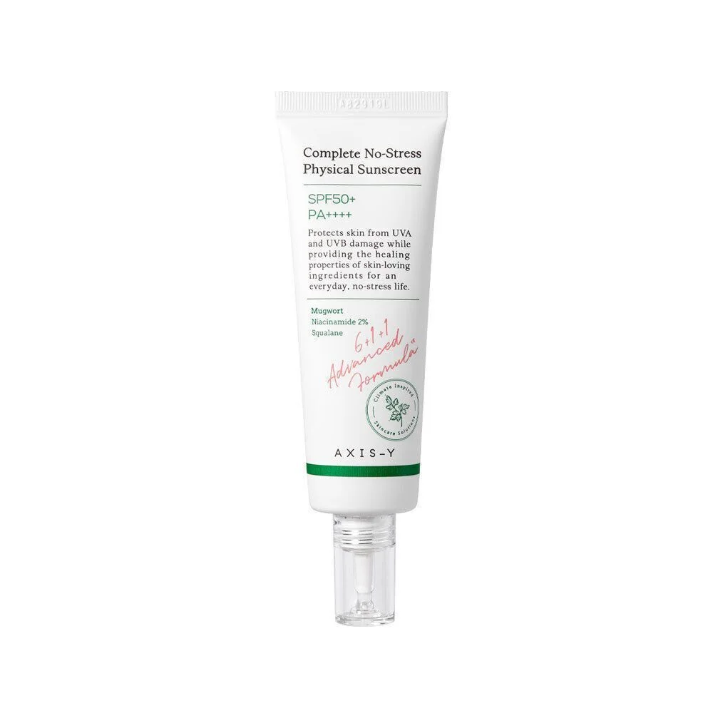 Φωτογραφία προϊόντος: Axis-Y Complete No-Stress Physical Sunscreen SPF50+PA++++ 50ml