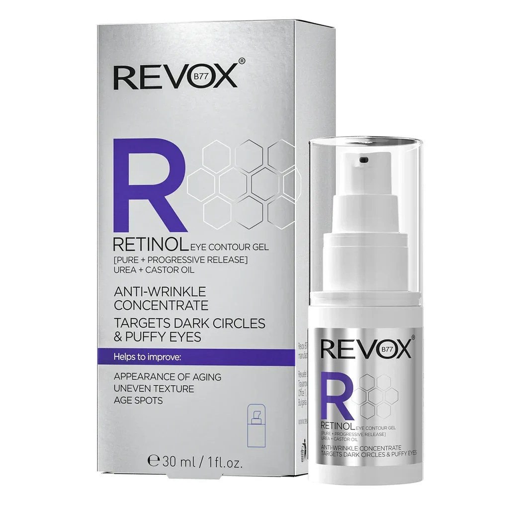 Φωτογραφία προϊόντος: Revox B77 Retinol Eye Contour Gel Anti-Wrinkle Concentrate Serum Αντιρυτιδικό Τζελ Ματιών 30ml