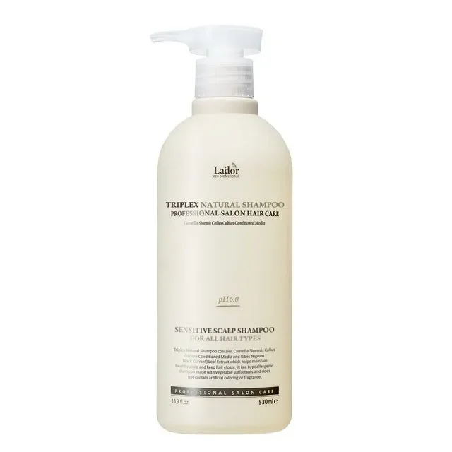Φωτογραφία προϊόντος: Lador TripleX3 Natural Shampoo Sensitive Scalp χωρίς θειικά άλατα 530ml