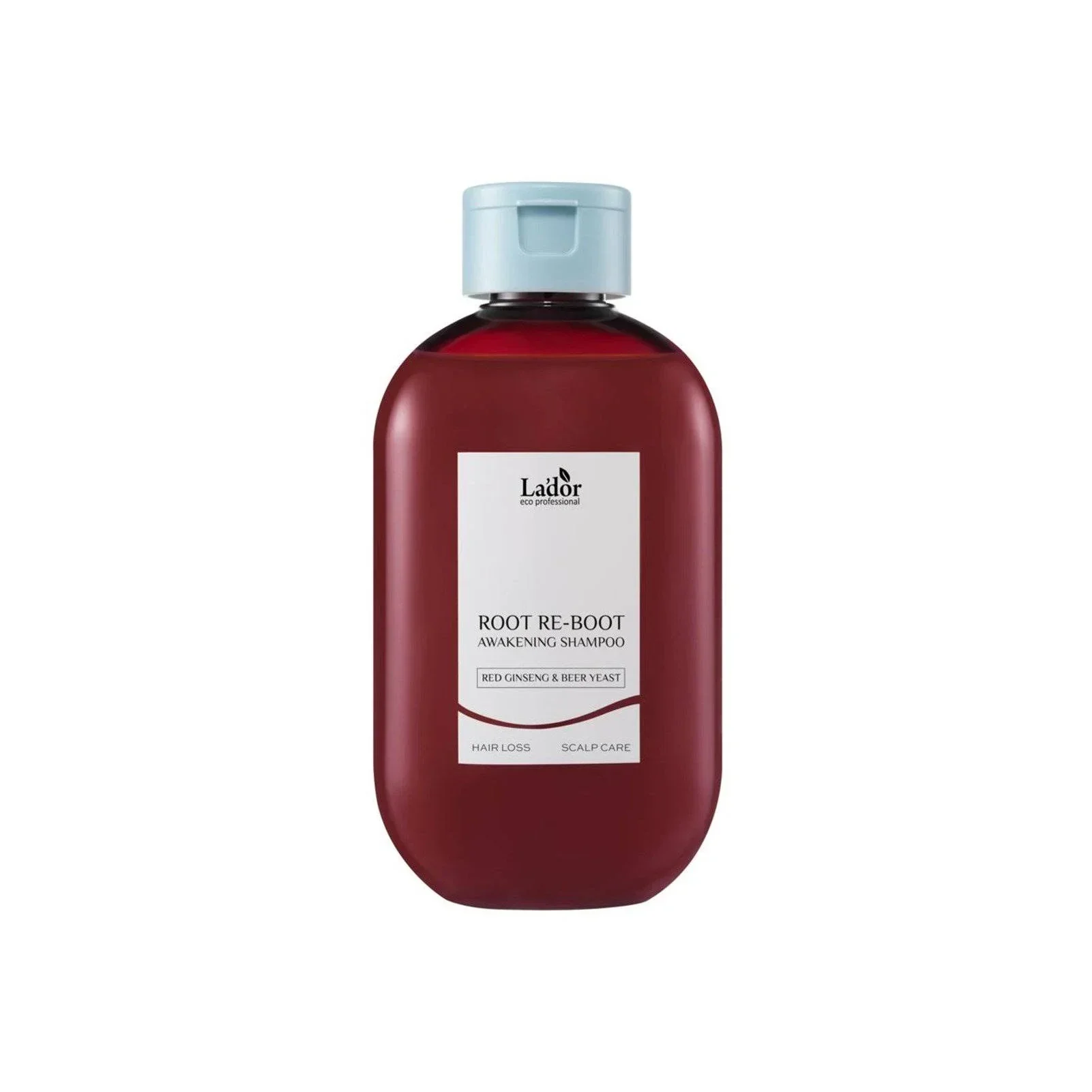 Φωτογραφία προϊόντος: Lador Root Re-Boot Awakening Shampoo Red Ginseng + Beer Yeast για ξηρά, εύθραυστα και θαμπά μαλλιά 300ml