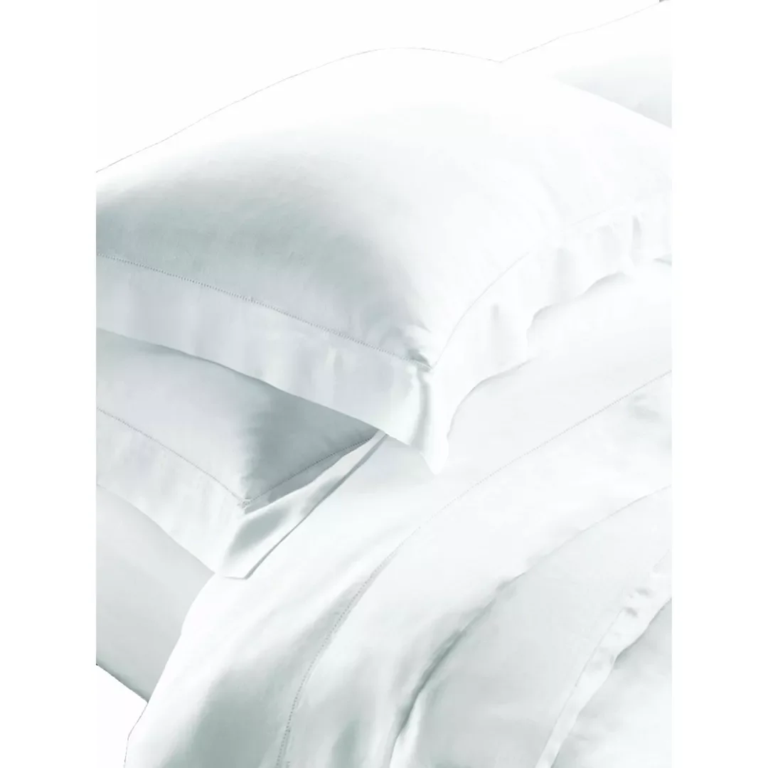Φωτογραφία προϊόντος: Makis Tselios ΣΕΤ ΣΕΝΤΟΝΙΑ Υ/Δ AZUR NEW WHITE10 240X270CM 2*50X70CM 100% COTTON SATIN 230TC - -