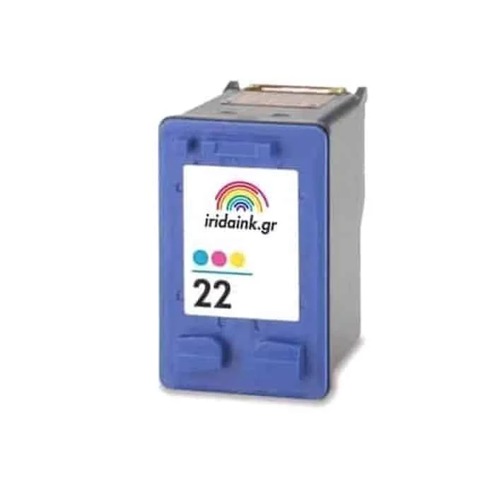 Φωτογραφία προϊόντος: Ανακυκλωμένο Inkjet HP 22XL C9352CE COLOR ανακυκλωμενο