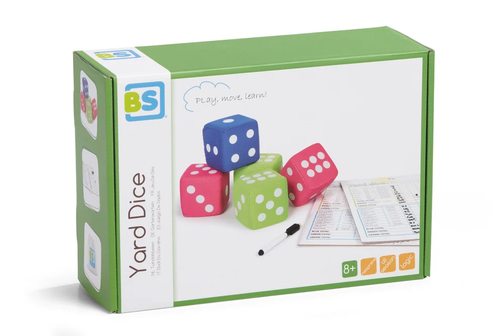 Φωτογραφία προϊόντος: Yard Dice (XXL Ζάρια) - BS Toys GA218