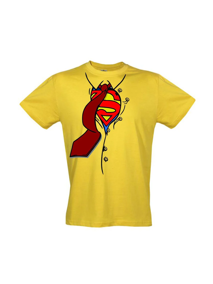 Φωτογραφία προϊόντος: Superman Tie T-shirt 302 YELLOW