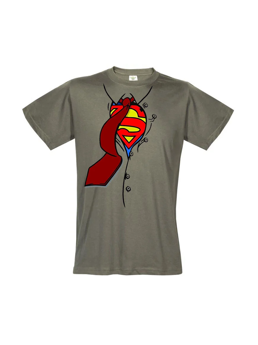 Φωτογραφία προϊόντος: Superman Tie T-shirt 268 KHAKI