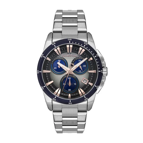Φωτογραφία προϊόντος: Quantum Powertech, Men's Watch, Silver Stainless Steel Bracelet PWG1124.360