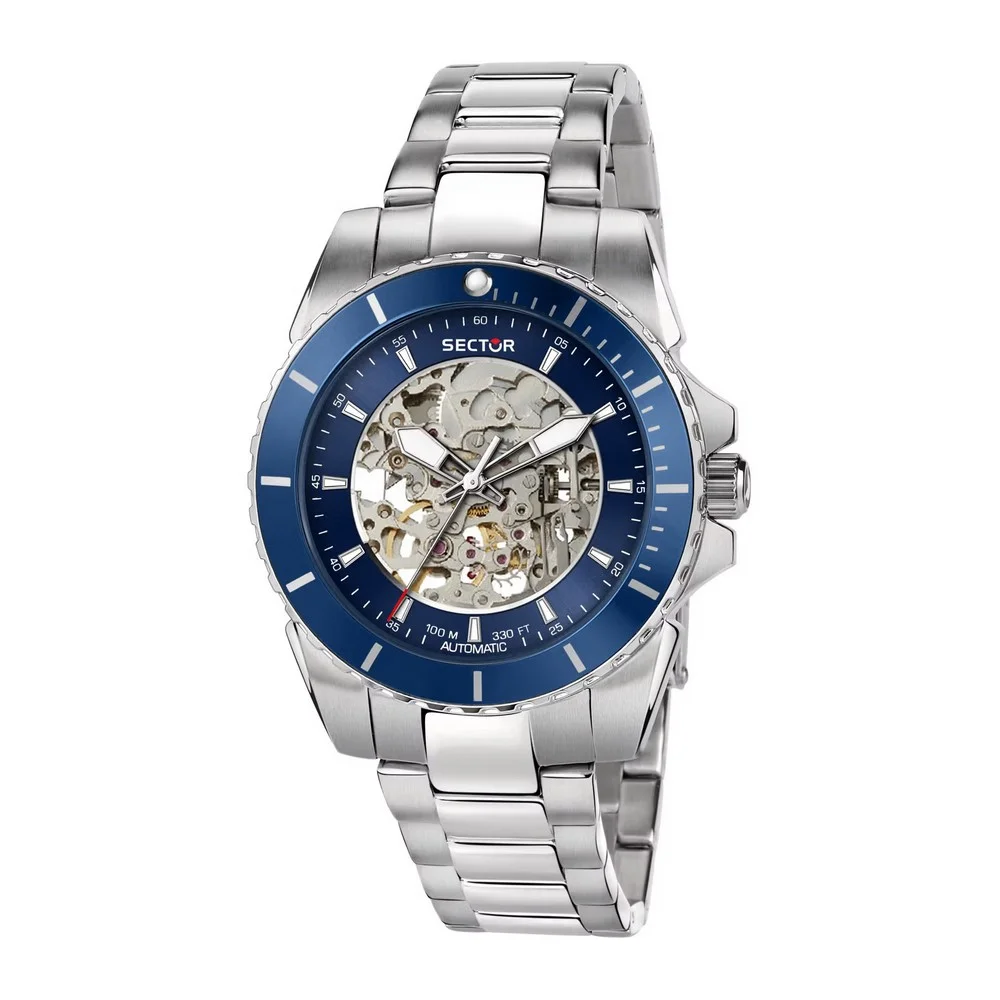Φωτογραφία προϊόντος: Sector 450, Automatic Watch for Men, Silver Metallic Bracelet R3223276003