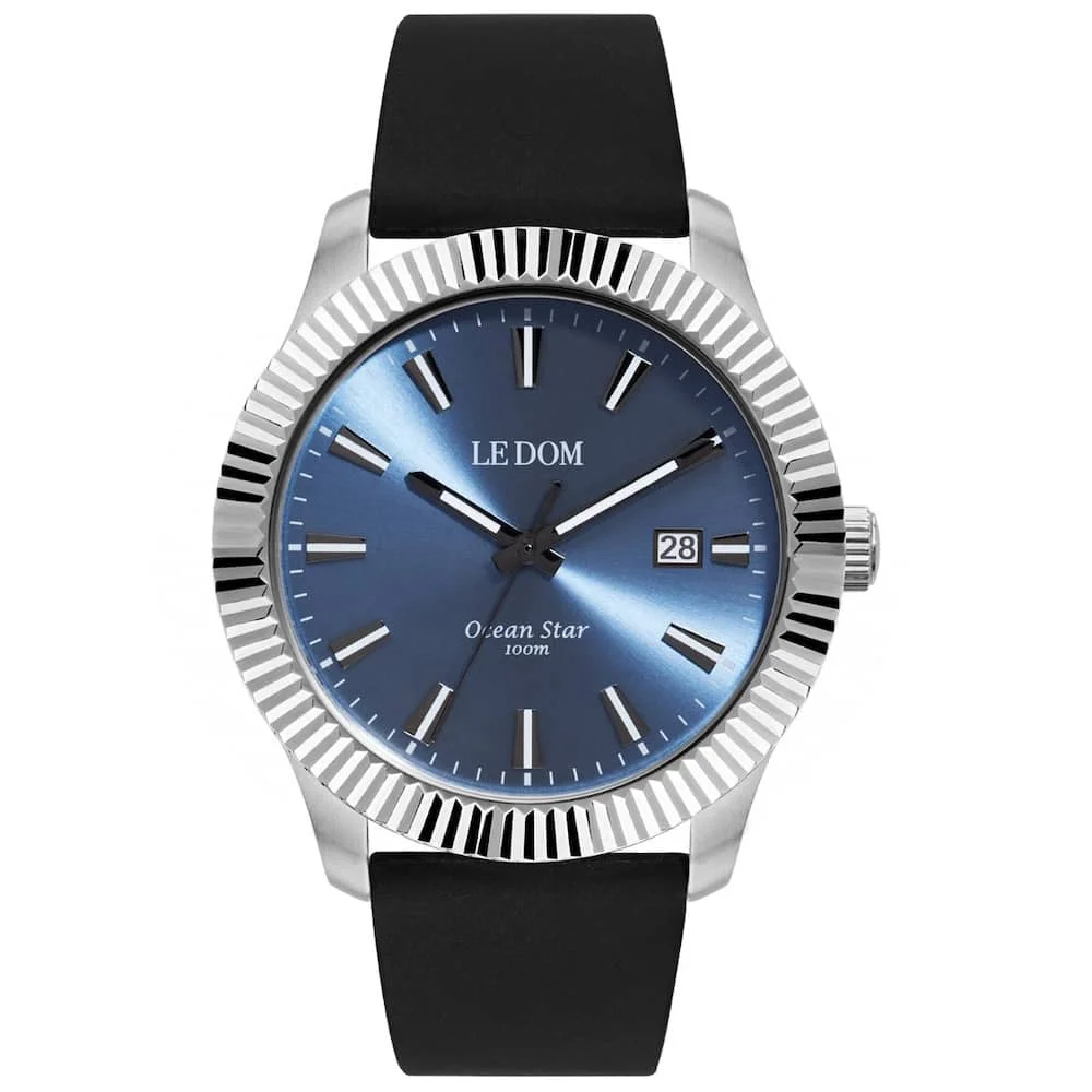 Φωτογραφία προϊόντος: Le Dom Ocean Star, Men's Watch, Black Silicone Strap LD.1491-2