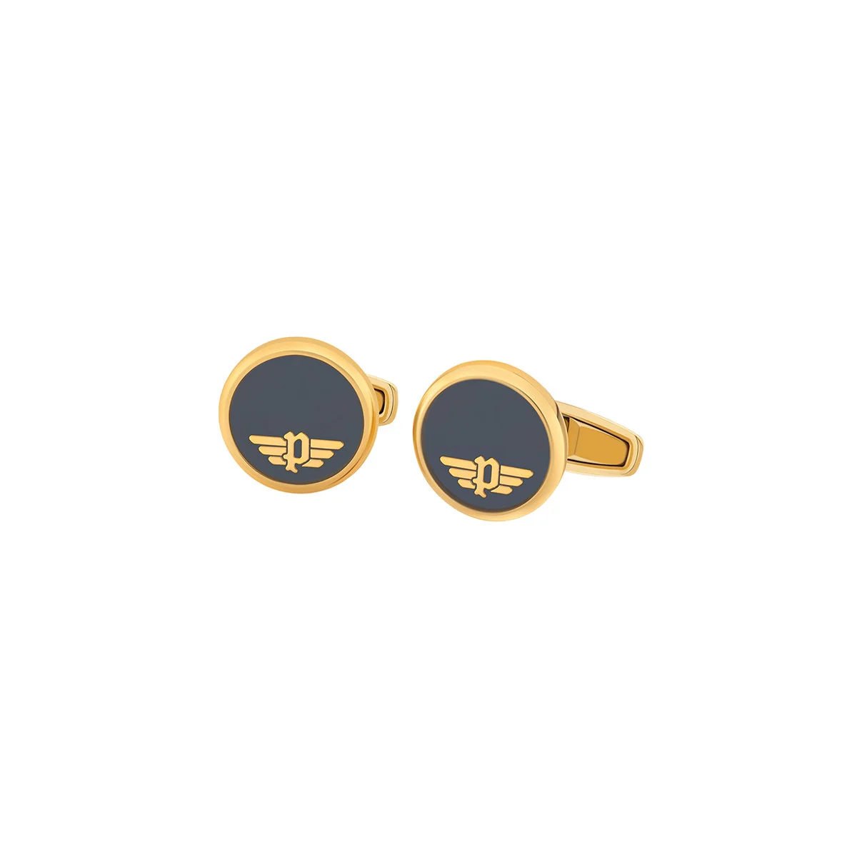 Φωτογραφία προϊόντος: Police Sedlec, Unisex Gold Stainless Steel Cufflinks PJ.26550CSG/02