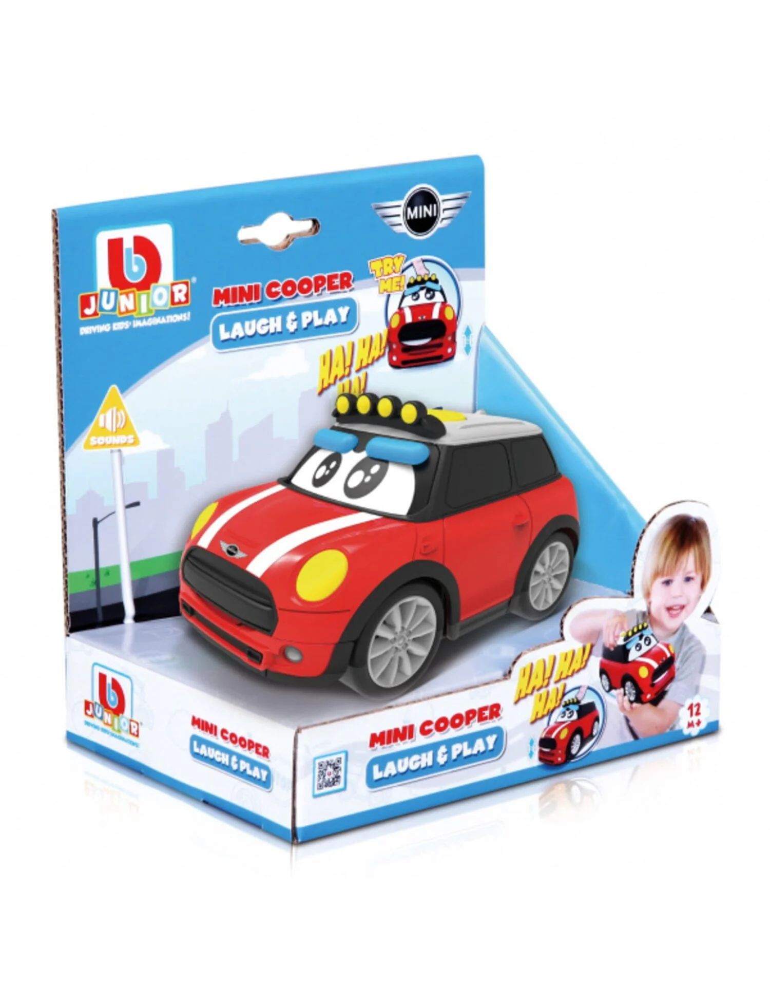Φωτογραφία προϊόντος: Mini Cooper Laugh +amp; Play - Bburago Junior 18/81205