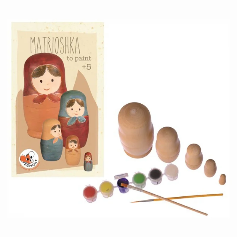 Φωτογραφία προϊόντος: Κατασκευή Matrioshka - Egmont Toys 630512