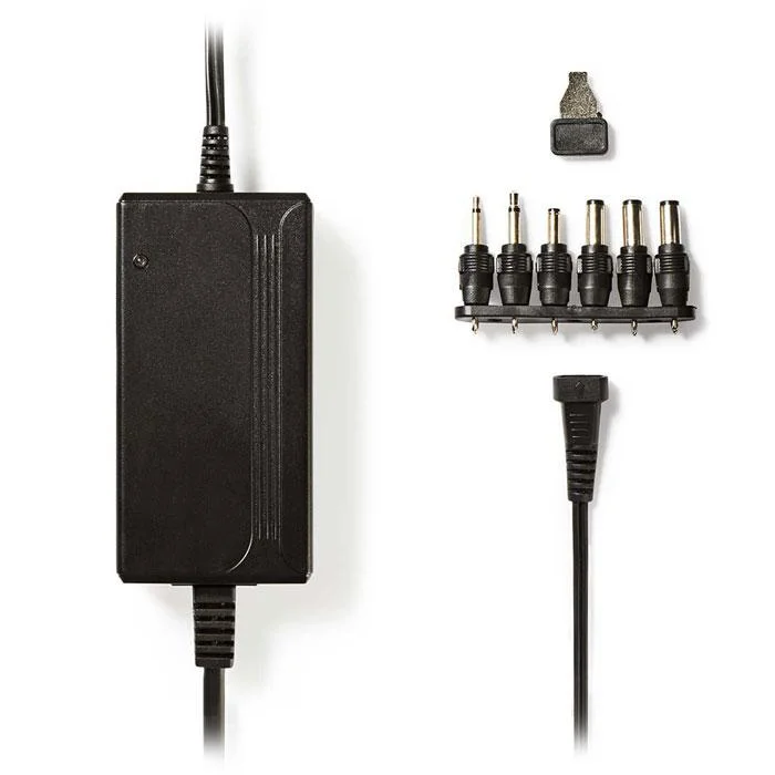 Φωτογραφία προϊόντος: NEDIS Universal τροφοδοτικό 27W switching με συμπαγή σχεδιασμό έξοδο 3-12V και ενδεικτική λυχνία LED.