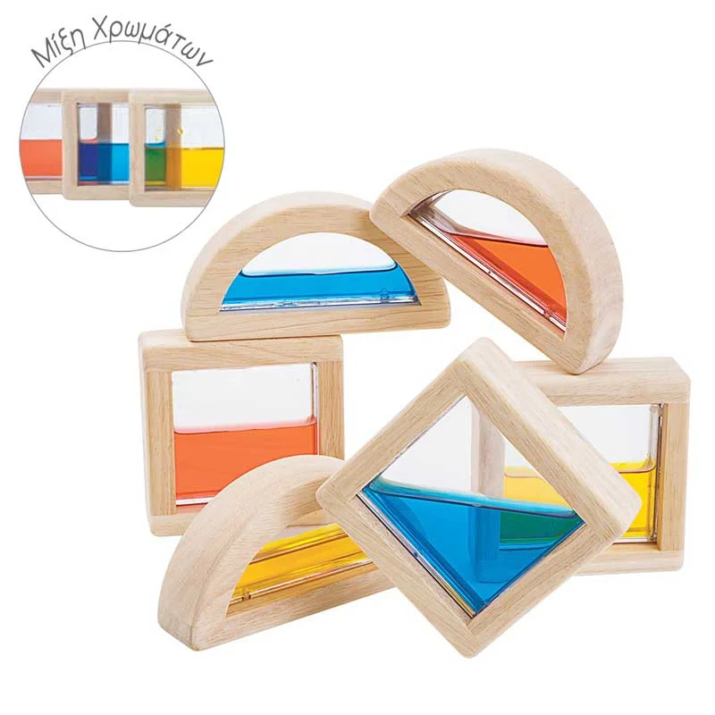 Φωτογραφία προϊόντος: Τουβλάκια με νερό - PlanToys 5523