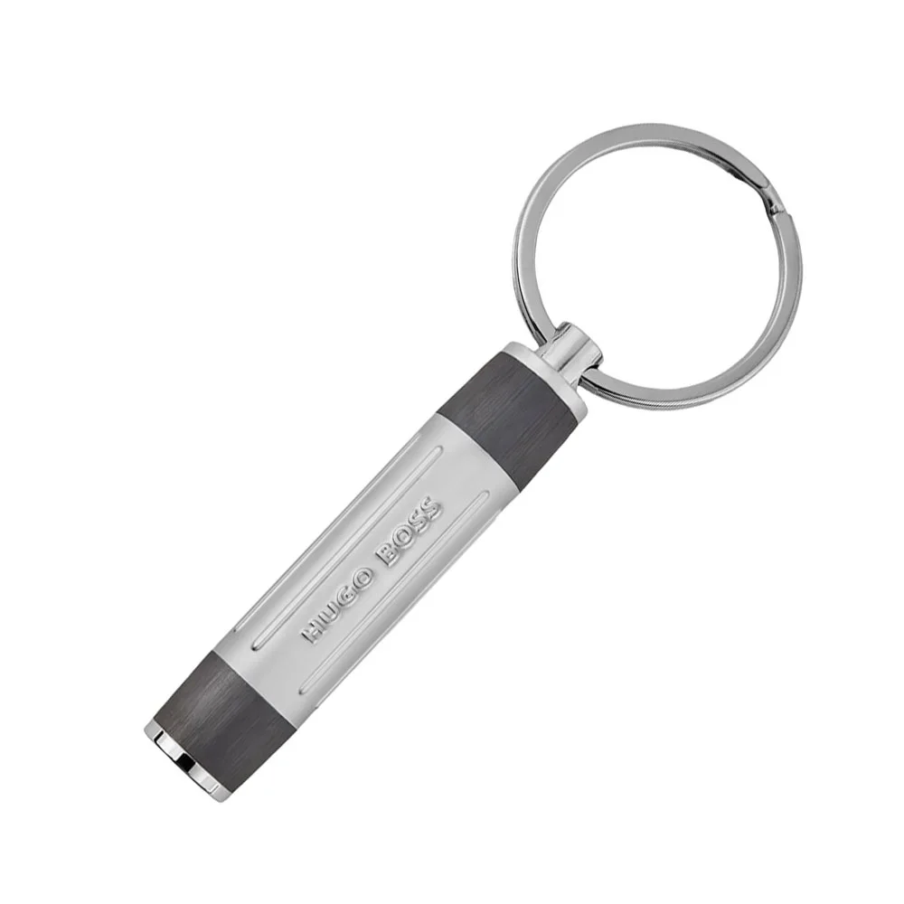 Φωτογραφία προϊόντος: HUGO BOSS Key Ring Gear Ribs Gun Γκρι HAK306D