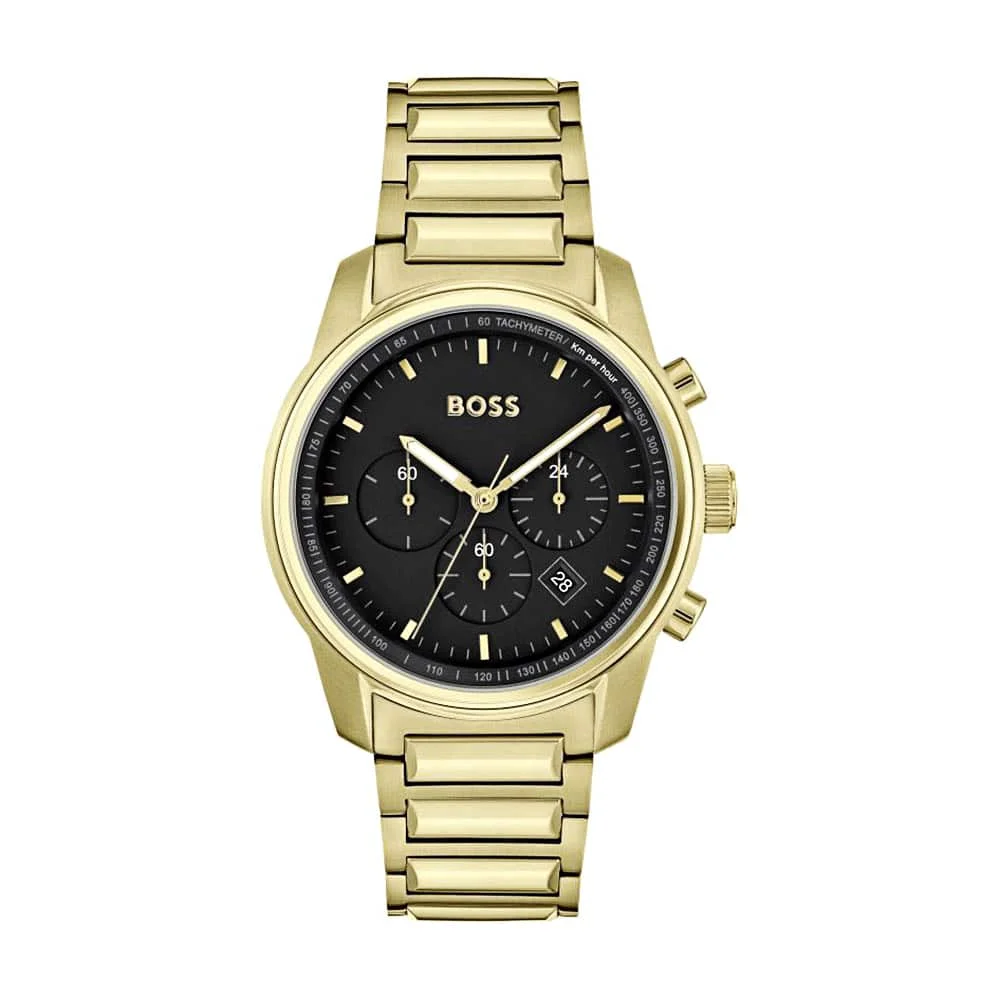 Φωτογραφία προϊόντος: BOSS Trace Gold Stainless Steel Bracelet 1514006